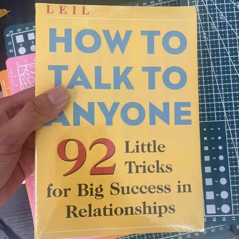 image-How to Talk to Anyone by Leil Lowndes 92 Little Tricks for Big Success in Relationships Communication Book Paperback