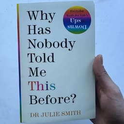 image-1 Book Why Has Nobody Told Me This Before? By Julie Smith Paperback The NO.1 Bestseller Book