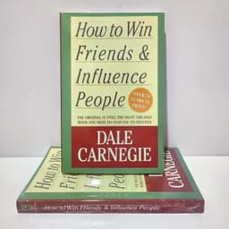 image-How To Win Friends & Influence People By Dale Carnegie Interpersonal Communication Skills Self-improvement Reading Book Fo Adult