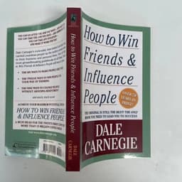 image-How To Win Friends & Influence People By Dale Carnegie Interpersonal Communication Skills Self-improvement Reading Book Fo Adult