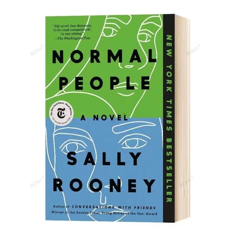 image-Normal People A Novel By Sally Rooney Paperback New York Times Bestseller Paperback Book