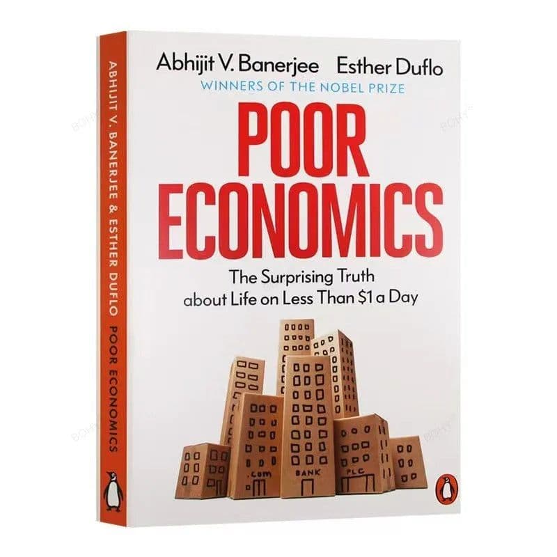 image-Poor Economics By Abhijit V.Banerjee Nobel Prize Winners of Social Theory Development Sciences Books