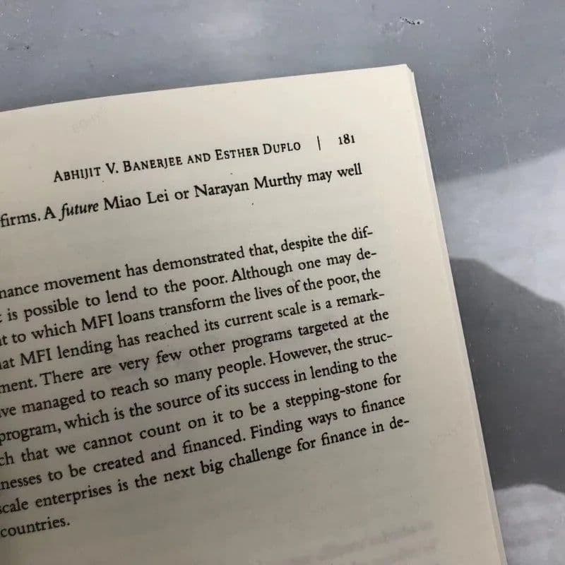 image-Poor Economics By Abhijit V.Banerjee Nobel Prize Winners of Social Theory Development Sciences Books