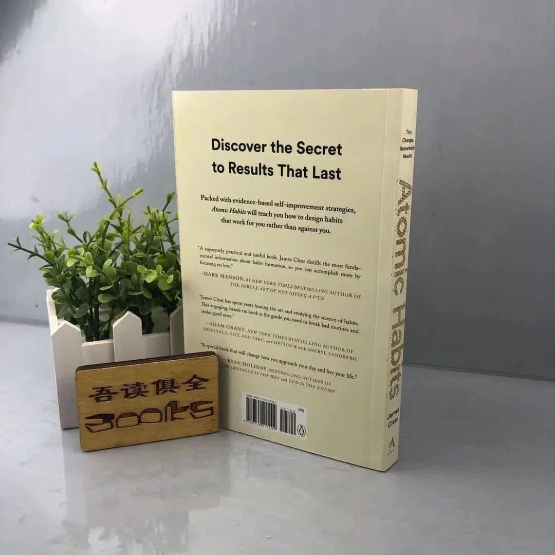 image-Atomic Habits By James Clear An Easy Proven Way To Build Good Habits Break Bad Ones Self-management Self-improvement Books
