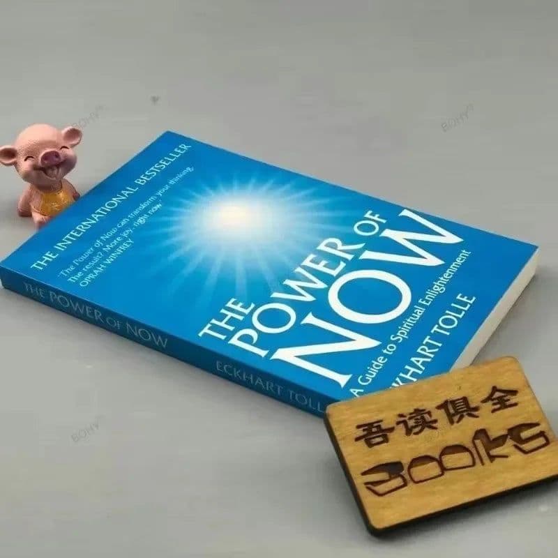 image-The Current Power The Power of Now By Eckhart Tolle Inspirational Novel Book Libro