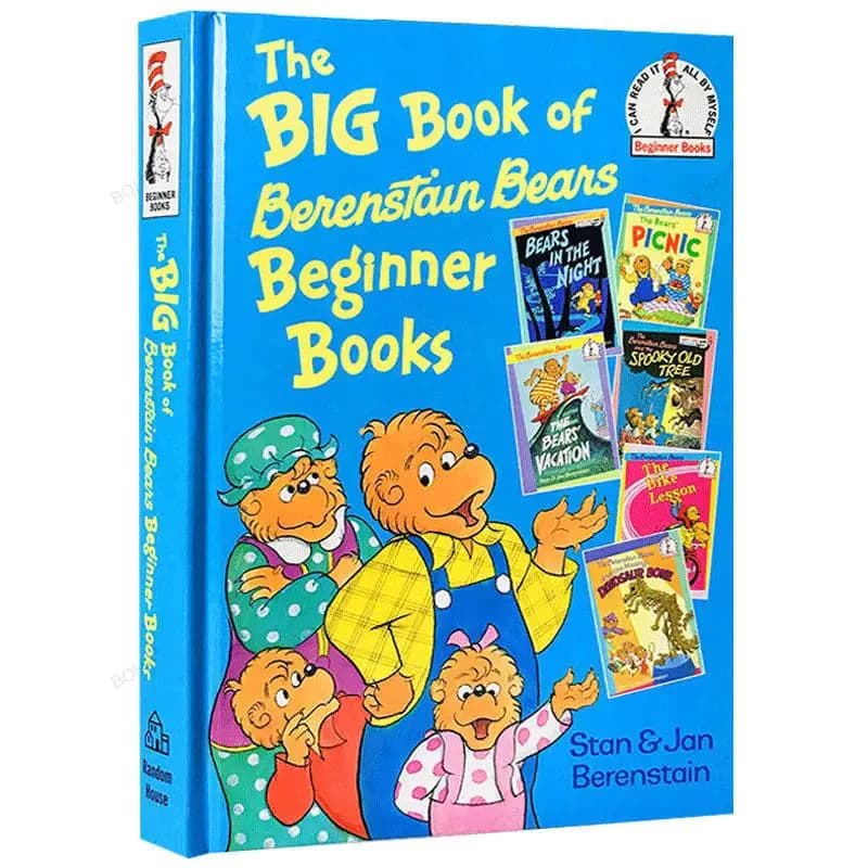 image-The Big Book of Berenstain Bears Dr Seuss English Children Picture Storybook Enlightenment Bedtime Reading Hard Cover