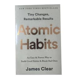 image-Atomic Habits By James Clear An Easy & Proven Way to Build Good Habits & Break Bad Ones Self-management Self-improvement Books