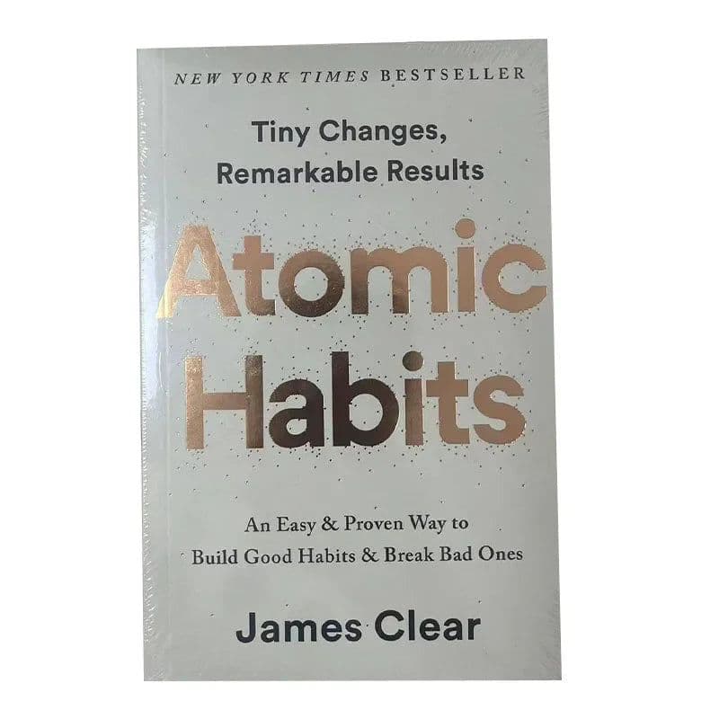 image-Atomic Habits By James Clear An Easy & Proven Way to Build Good Habits & Break Bad Ones Self-management Self-improvement Books