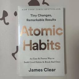 image-Atomic Habits By James Clear An Easy & Proven Way to Build Good Habits & Break Bad Ones Self-management Self-improvement Books