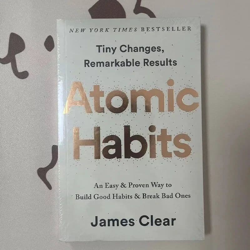 image-Atomic Habits By James Clear An Easy & Proven Way to Build Good Habits & Break Bad Ones Self-management Self-improvement Books