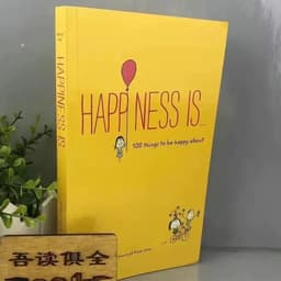 image-Happiness Is...500 Things to Be Happy About Paperback Happy Positivity Books for Kids Libros