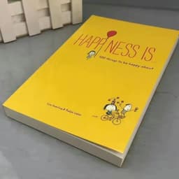 image-Happiness Is...500 Things to Be Happy About Paperback Happy Positivity Books for Kids Libros