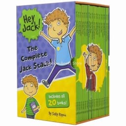 image-20 Pcs/Set Hey Jack !The Complete Jack Stack English Picture Story Book Children's Bridge Chapter Reading Kids Gift Box Libros
