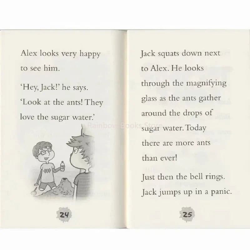 image-20 Pcs/Set Hey Jack !The Complete Jack Stack English Picture Story Book Children's Bridge Chapter Reading Kids Gift Box Libros