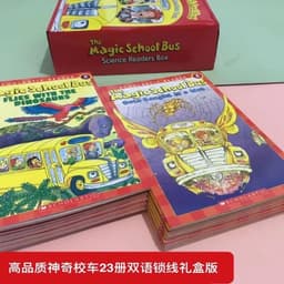 image-The Magic School Bus 23 Books Science Readers Kids Reading Story Books for Children Book Set Educational Toys New Hot Libro