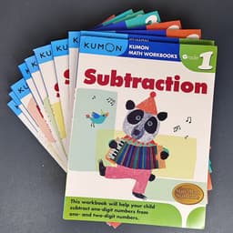 image-2/3 books Kumon Calculation Math Workbooks English book Math Problems Exercises Teaching Books G1-g4 For Age 6-10 Years