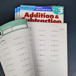 image-2/3 books Kumon Calculation Math Workbooks English book Math Problems Exercises Teaching Books G1-g4 For Age 6-10 Years