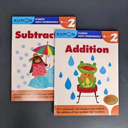 image-2/3 books Kumon Calculation Math Workbooks English book Math Problems Exercises Teaching Books G1-g4 For Age 6-10 Years