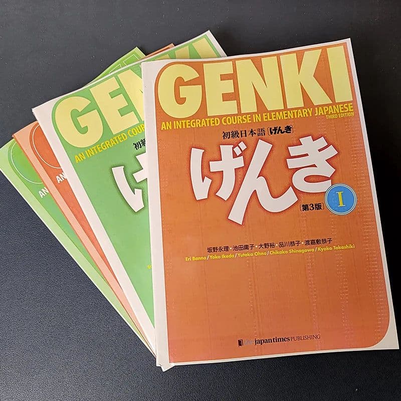image-Genki I II Japanese Book Elementary Comprehensive 3rd Edition Textbook Workbook answer Course Learning Japanese & english Books
