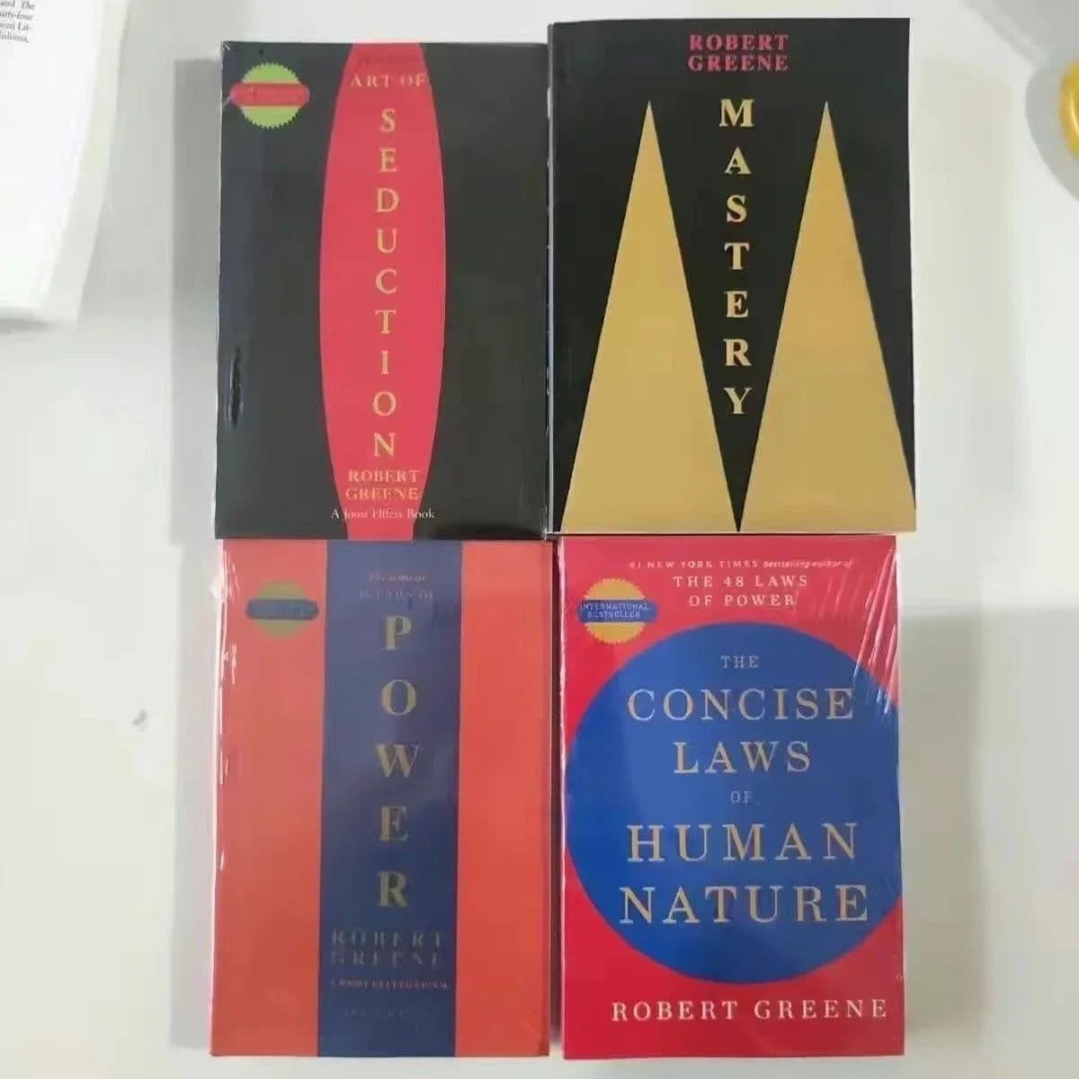 image-4 Books Set By Robert Greene The Concise 48 Laws Of Power; The Concise Laws of Human Nature; The Art of Seduction & Mastery