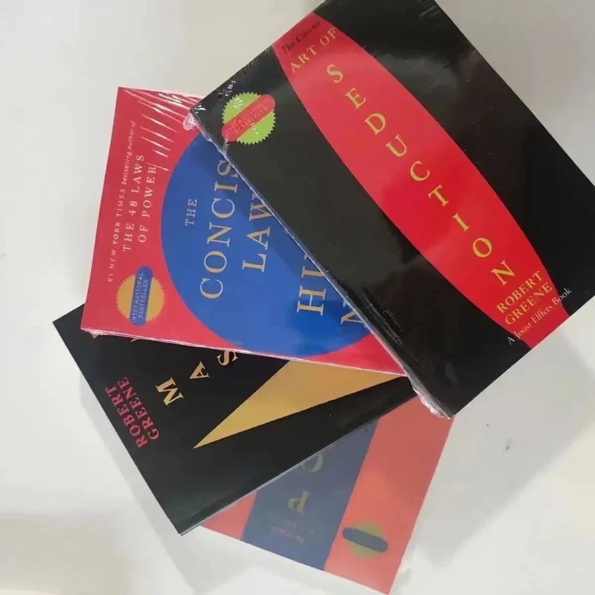 image-4 Books Set By Robert Greene The Concise 48 Laws Of Power; The Concise Laws of Human Nature; The Art of Seduction & Mastery