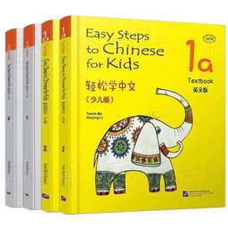 image-4 Books Easy Steps To Chinese for Kids Textbook and Workbook 2A+2B Foreigner Learning International Chinese Book