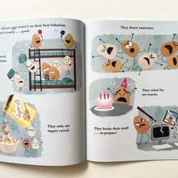 image-6Books The Smart Cookie Bad Seed Good Egg Couch Potato Cool Bean English Picture Book Storybook Children Education Kids Reading