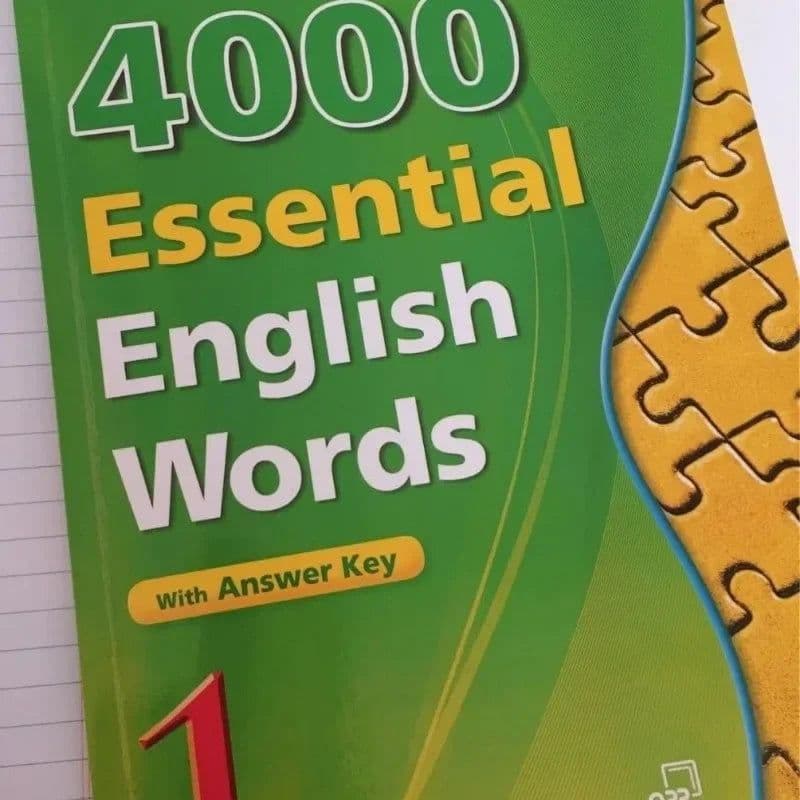 image-4000 Essential English Words Full Color New Version of The English Learning Guide English Book Libros Livros