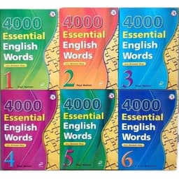 image-4000 Essential English Words Full Color New Version of The English Learning Guide English Book Libros Livros