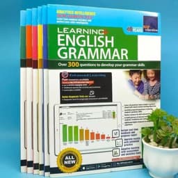 image-6 Books Singapore Grammar Spa 3-12 Year Old Kids Learning English Test Materials Exercise Book Textbook Notebook Exercise Book