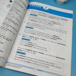 image-6 Books Singapore Grammar Spa 3-12 Year Old Kids Learning English Test Materials Exercise Book Textbook Notebook Exercise Book