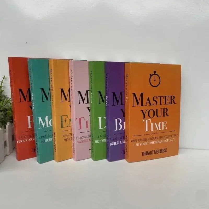 image-7 Books/Set By Thibaut Meurisse Master Your Time,Belifes,Destiny,Thinking,Emotions,Motivation,Focus English Books Paperback