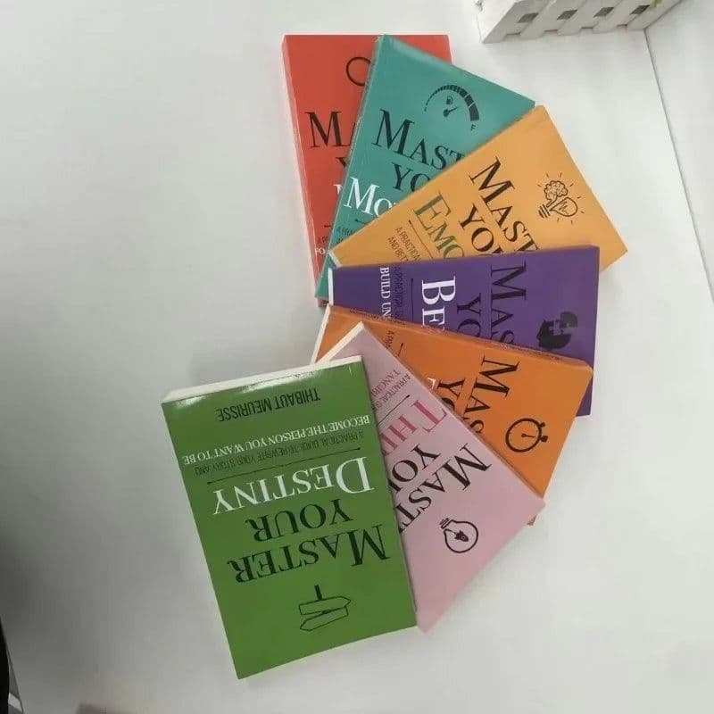 image-7 Books/Set By Thibaut Meurisse Master Your Time,Belifes,Destiny,Thinking,Emotions,Motivation,Focus English Books Paperback