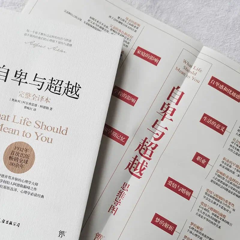 image-Inspirational books (inferiority and transcendence) Adler's original original educational books translated by Cao Wanhong