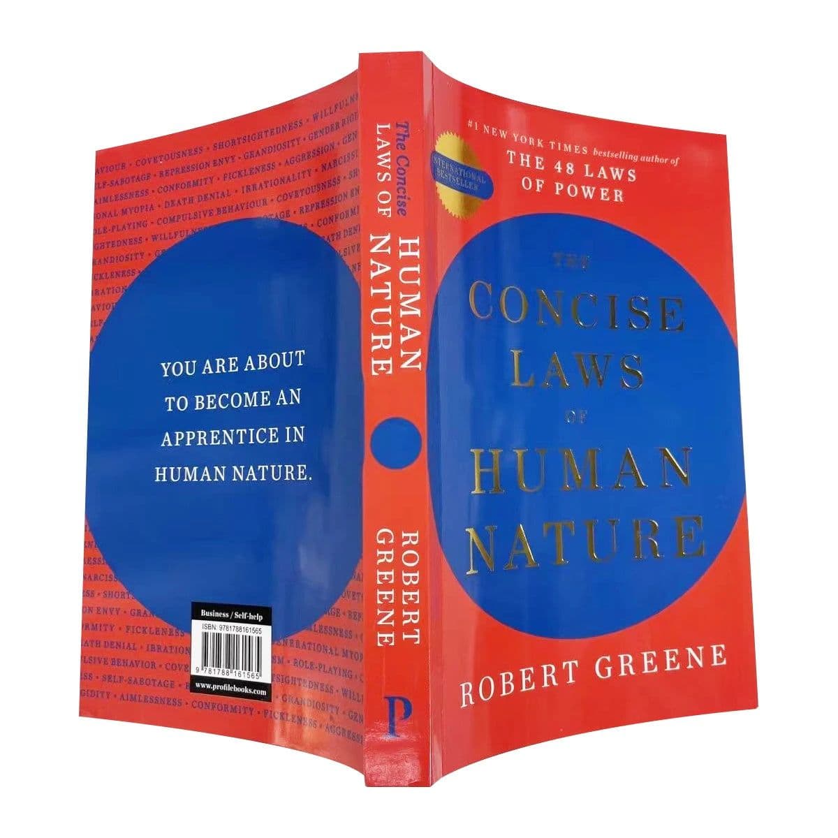 image-The Concise 48 Laws of Power By Robert Greene Political Leadership Political Philosophy Motivation English Book Paperback