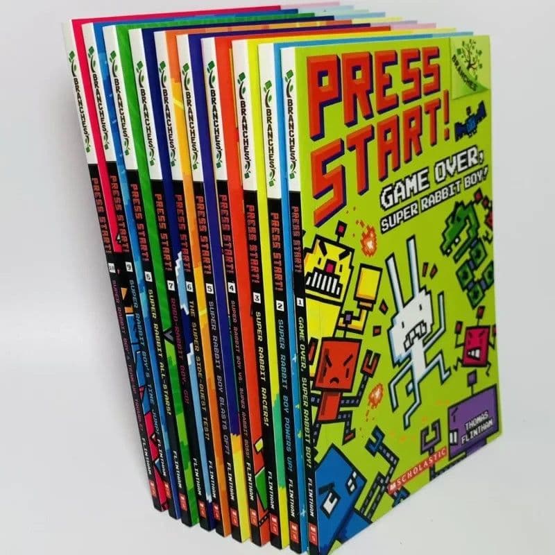 image-13 Books/set English Press Start!Super Rabbit Boy Reading Edition Scholastic Branches Children Cartoon for Kid Book