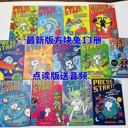 image-13 Books/set English Press Start!Super Rabbit Boy Reading Edition Scholastic Branches Children Cartoon for Kid Book
