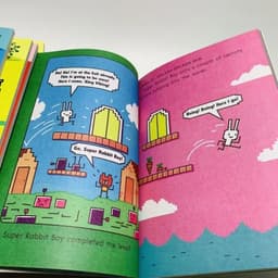 image-13 Books/set English Press Start!Super Rabbit Boy Reading Edition Scholastic Branches Children Cartoon for Kid Book