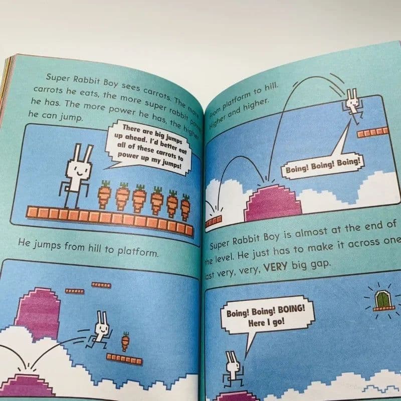 image-13 Books/set English Press Start!Super Rabbit Boy Reading Edition Scholastic Branches Children Cartoon for Kid Book
