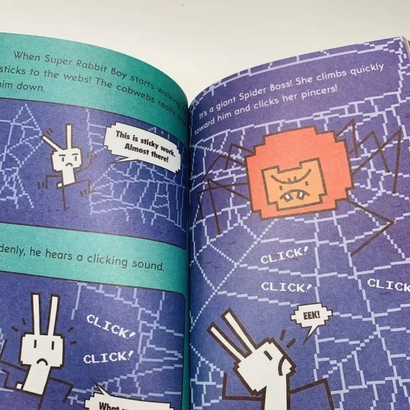 image-13 Books/set English Press Start!Super Rabbit Boy Reading Edition Scholastic Branches Children Cartoon for Kid Book