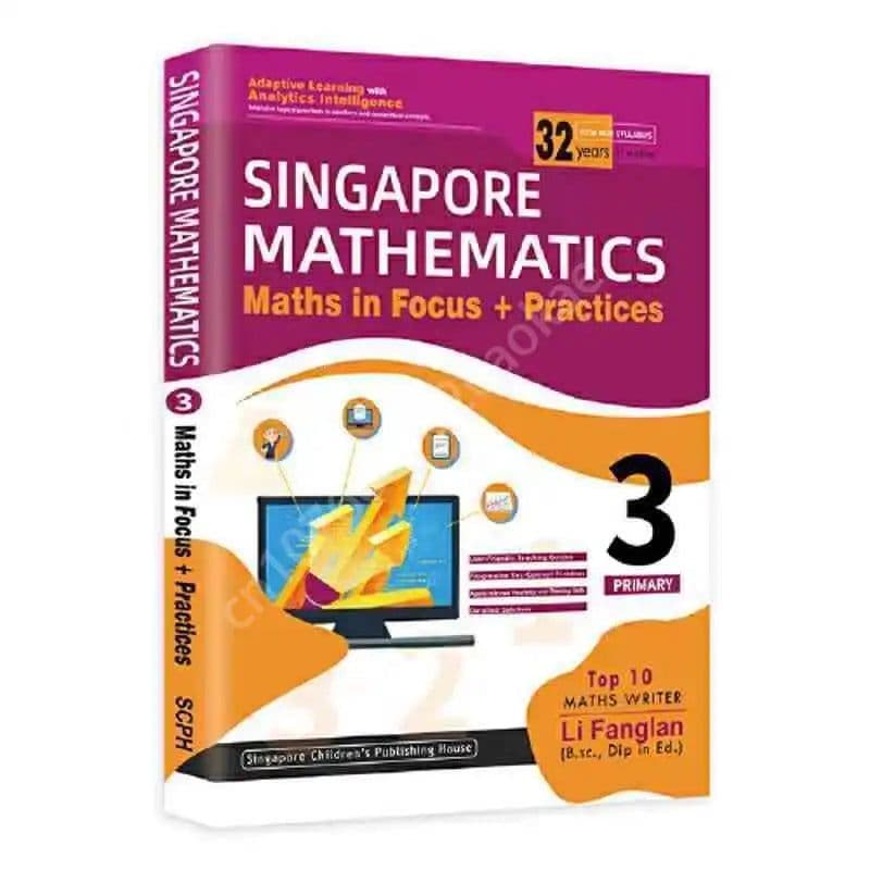 image-Singapore Primary School 1-3 Grade Mathematics Textbook Children's Mathematics Book Singapore Primary School Mathematics Book