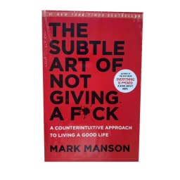 image-The Subtle Art of Not Giving A F*C/Reshape Happiness/how To Live As You Want By Mark Manson Self Management Stress Relief Book