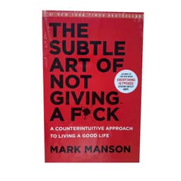 image-The Subtle Art of Not Giving A F*C/Reshape Happiness/how To Live As You Want By Mark Manson Self Management Stress Relief Book