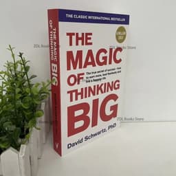 image-The Magic of Thinking Big The True Secret of Success Paperback Book in English