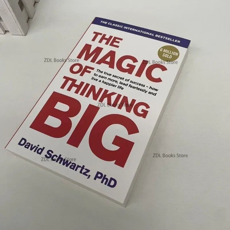 image-The Magic of Thinking Big The True Secret of Success Paperback Book in English