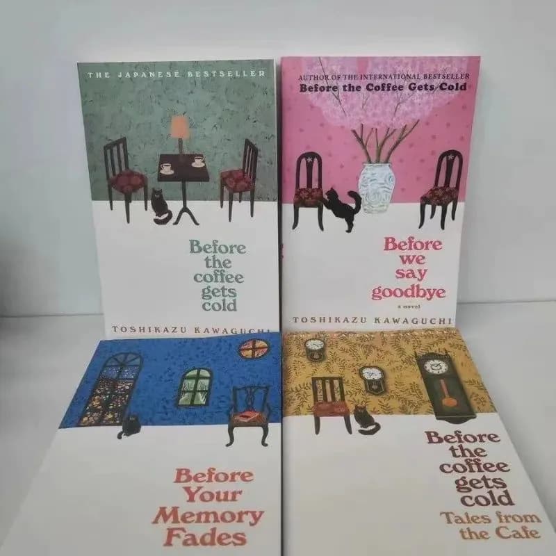image-1 Book By Toshikazu Kawaguchi Before We Say Goodbye/Before The Coffee Gets Cold/Tales From The Cafe/Before Your Memory Fades