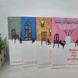 image-1 Book By Toshikazu Kawaguchi Before We Say Goodbye/Before The Coffee Gets Cold/Tales From The Cafe/Before Your Memory Fades