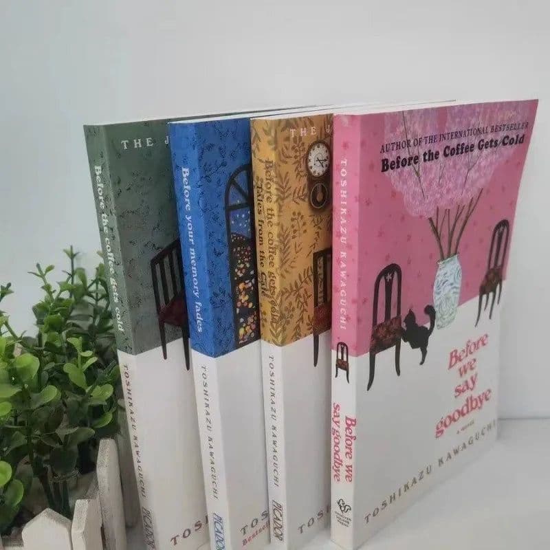 image-1 Book By Toshikazu Kawaguchi Before We Say Goodbye/Before The Coffee Gets Cold/Tales From The Cafe/Before Your Memory Fades