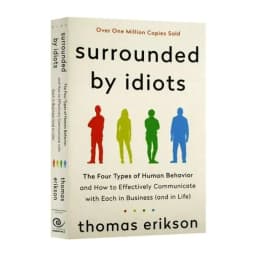 image-The Ultimate Guide to Human Behavior: Surrounded By Idiots (English Novel) by Thomas Erikson - A Must-Read Book on Languages