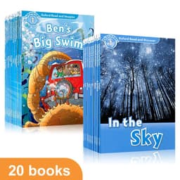 image-Oxford Read and Discover Level 1 In English Reading Learing Helping Child To Read Story Picture Books for Kids 20 Books/set